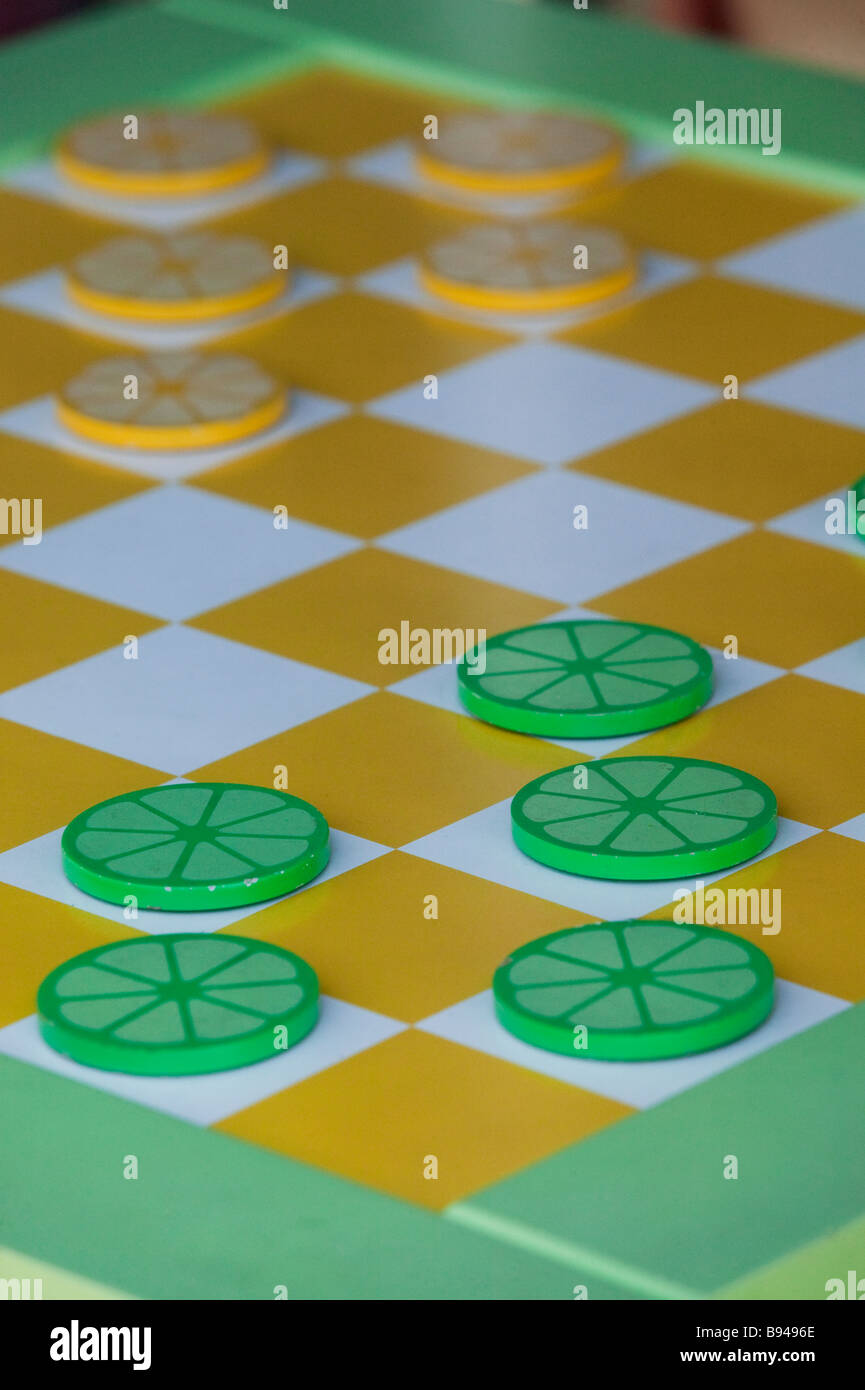 Closeup of a tabletop board game Stock Photo Alamy