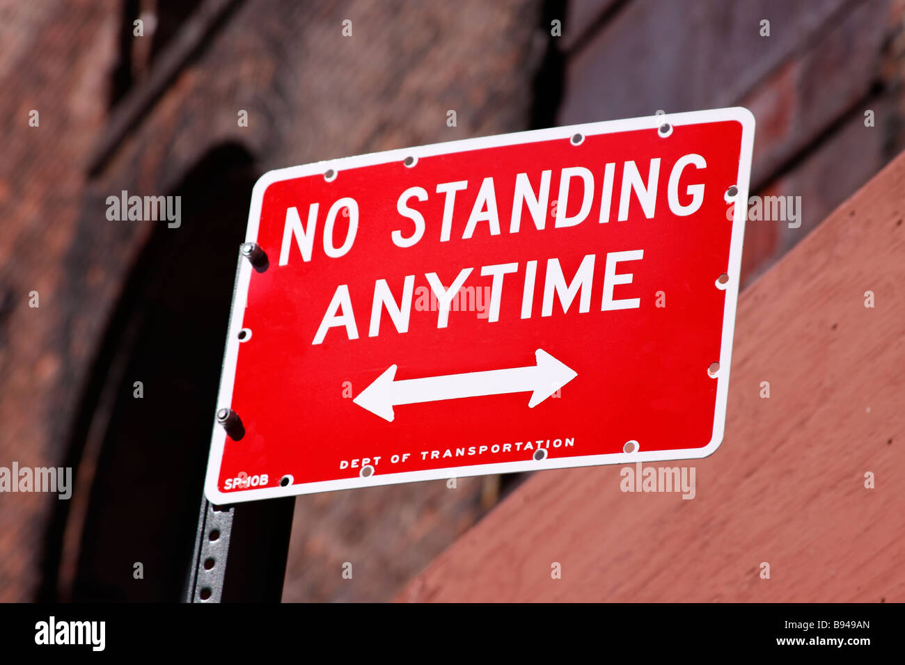 No standing parking sign, Brooklyn, New York City, USA Stock Photo Alamy