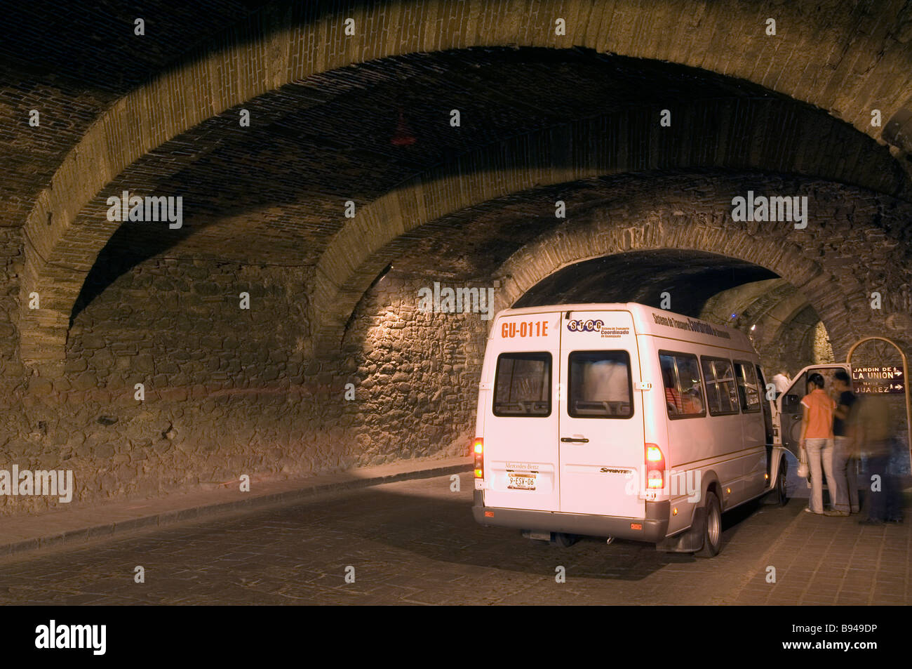 Guanajuato Galerena Tunnel Stock Photo Alamy