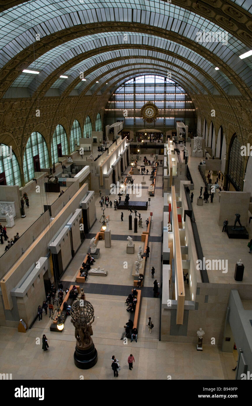 The Musée d'Orsay in Paris Stock Photo