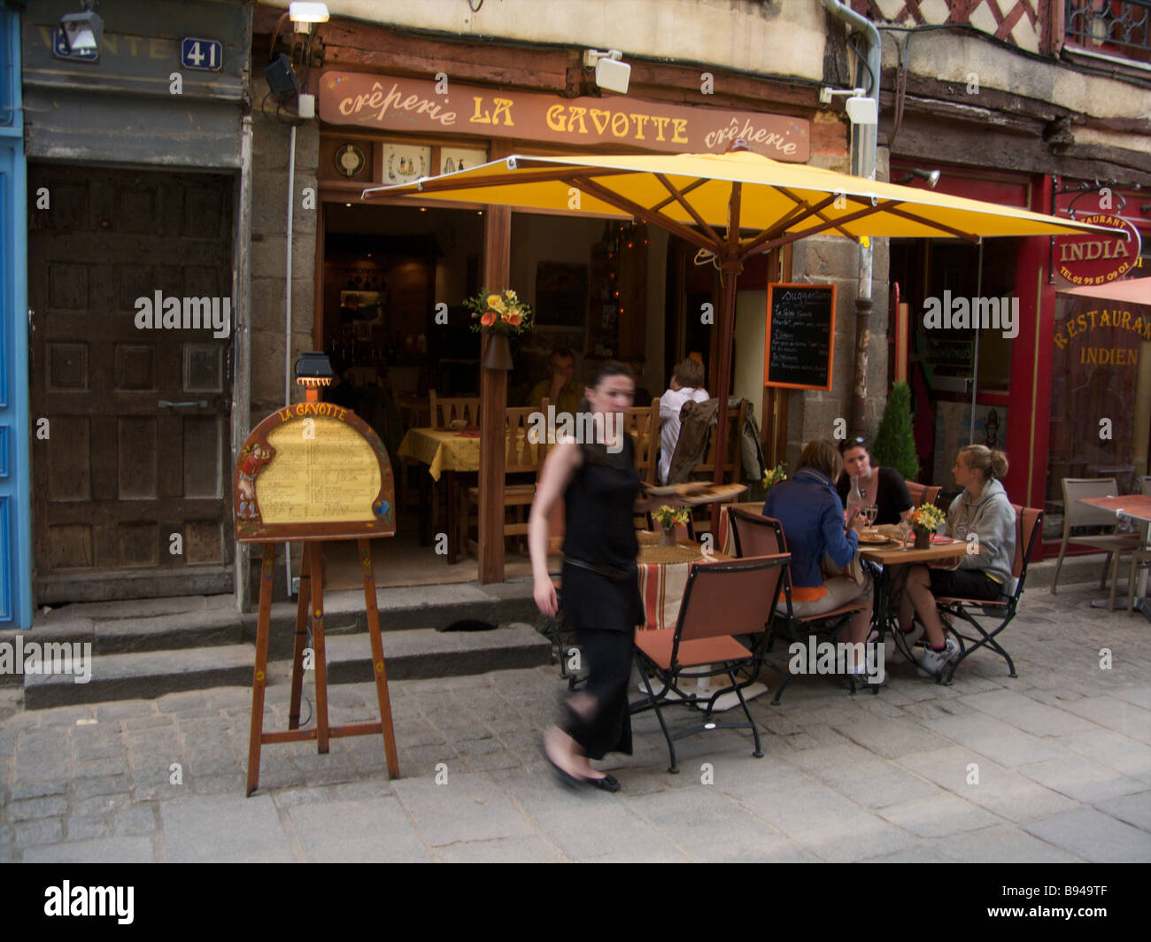 A Boulangerie shop pastry coffee shop in France Stock Photo Alamy