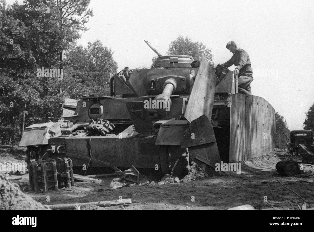 Knocked Out Tank High Resolution Stock Photography and Images - Alamy
