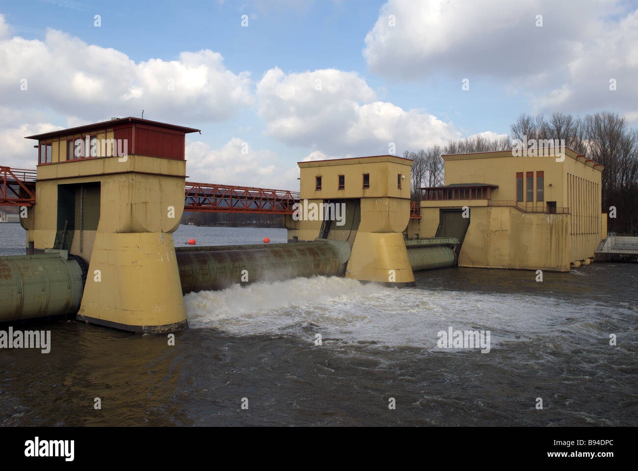Hydroelectric power station, Germany Stock Photo Alamy