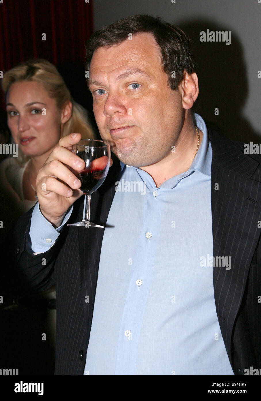 Businessman Mikhail Fridman at the presentation of the Citizen K