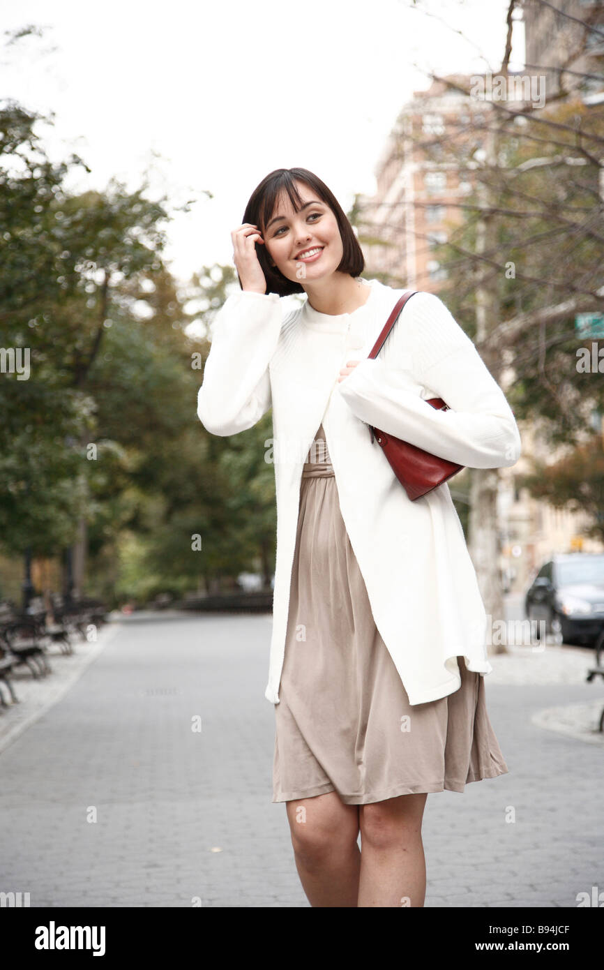 Back view asian woman walking hi-res stock photography and images - Alamy
