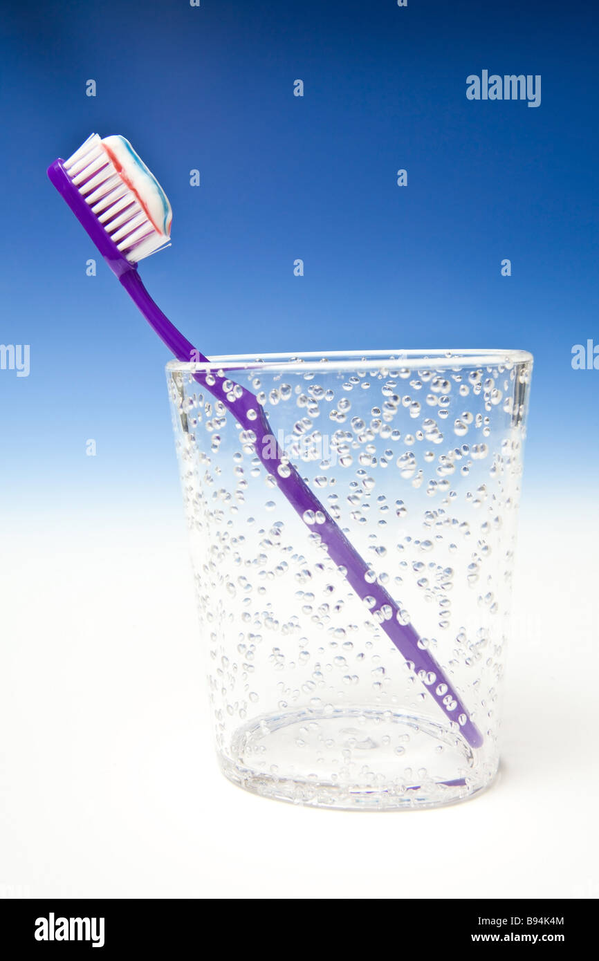 toothbrush and toothpaste Stock Photo Alamy