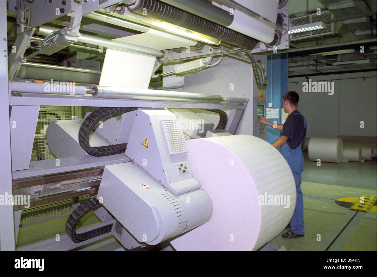 Leading edge equipment at the new Extra M printing complex in