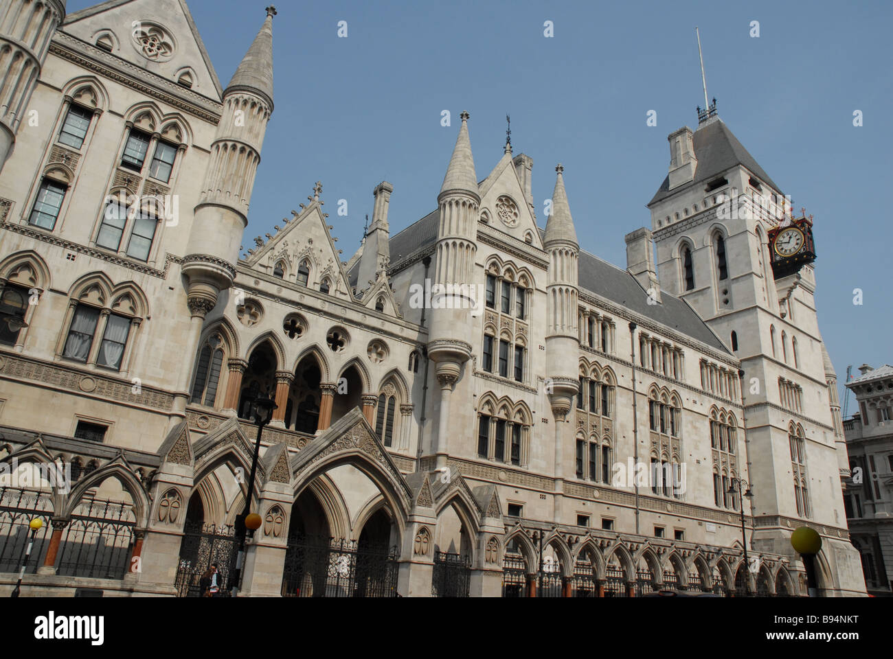 The Royal Courts of Justice Strand London England UK Stock Photo - Alamy