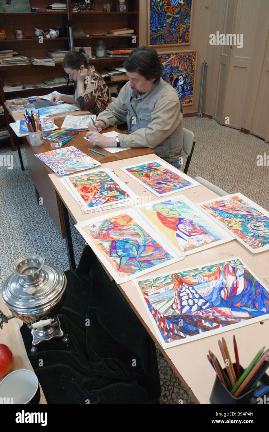 The treatment production at the Alexeev Psychiatric Clinical