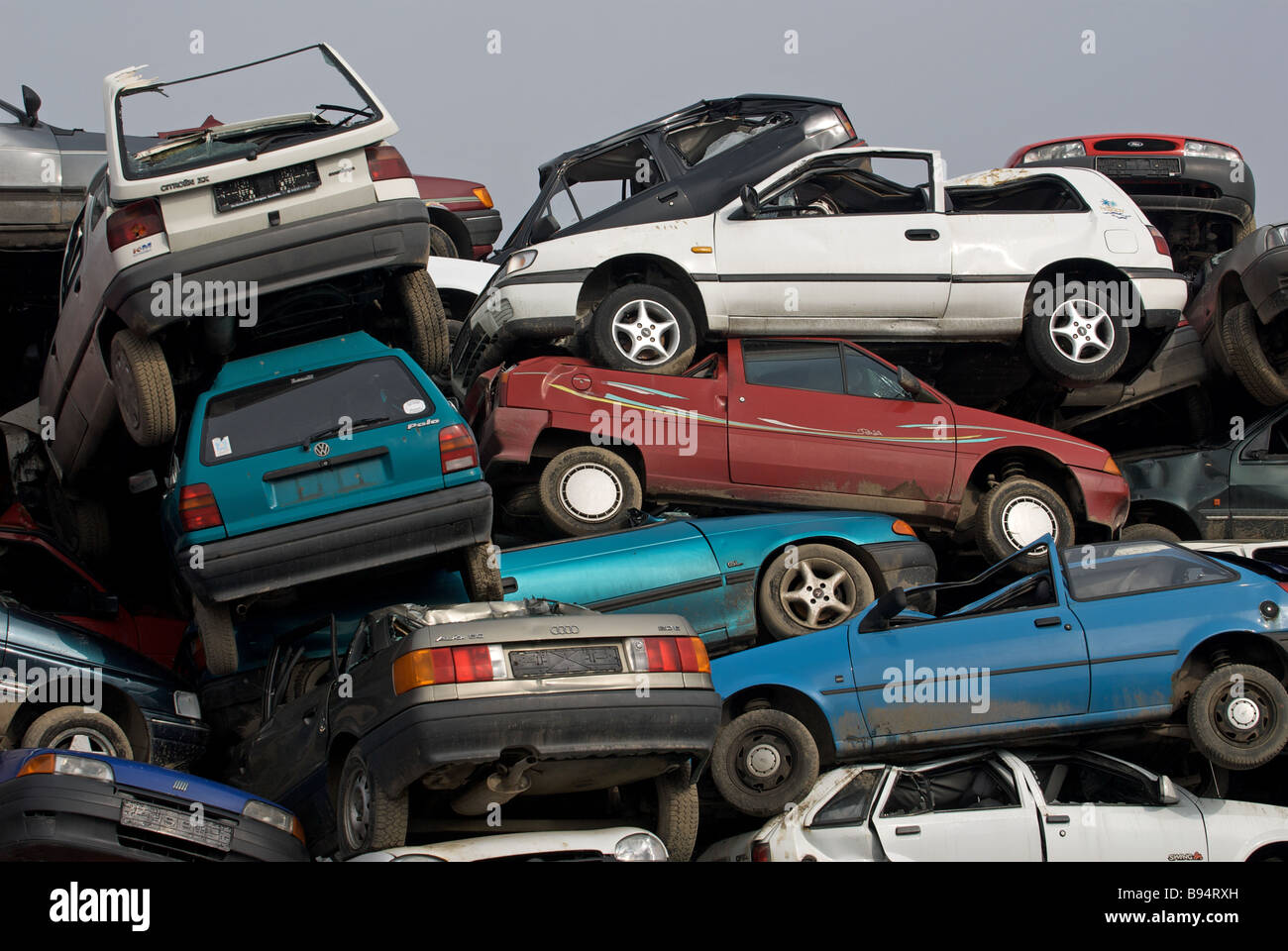 Scraped cars hi-res stock photography and images - Alamy
