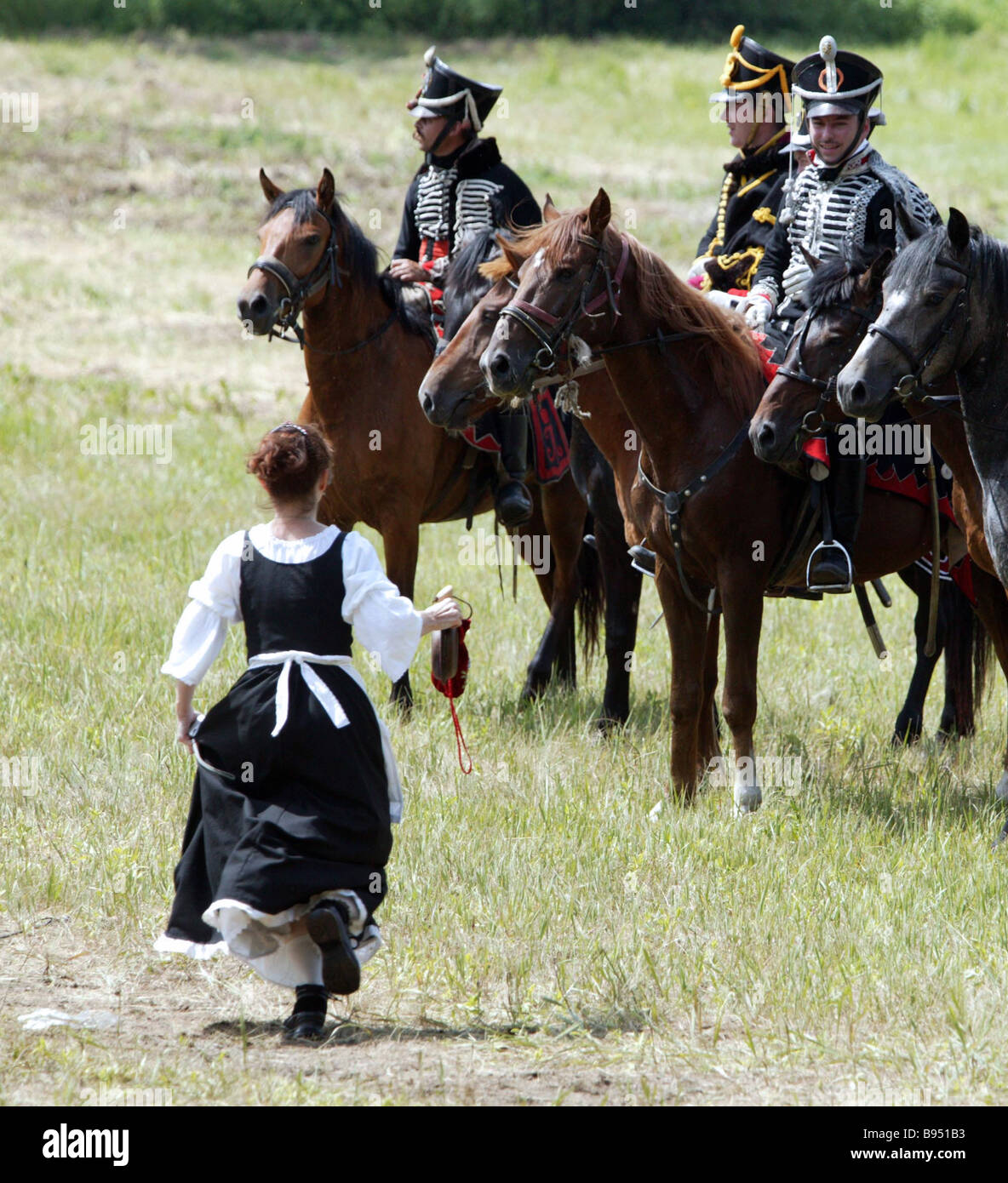 Re enacting the Battle of Friedland in Pravdinsk known as Friedland ...
