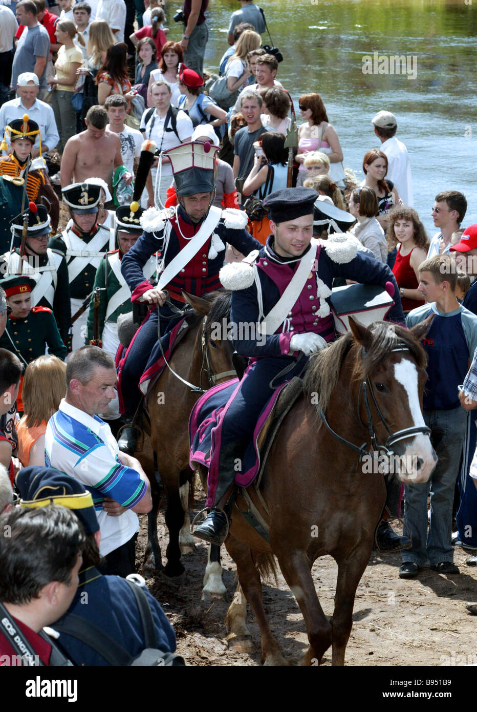 Re enacting the Battle of Friedland in Pravdinsk known as Friedland ...