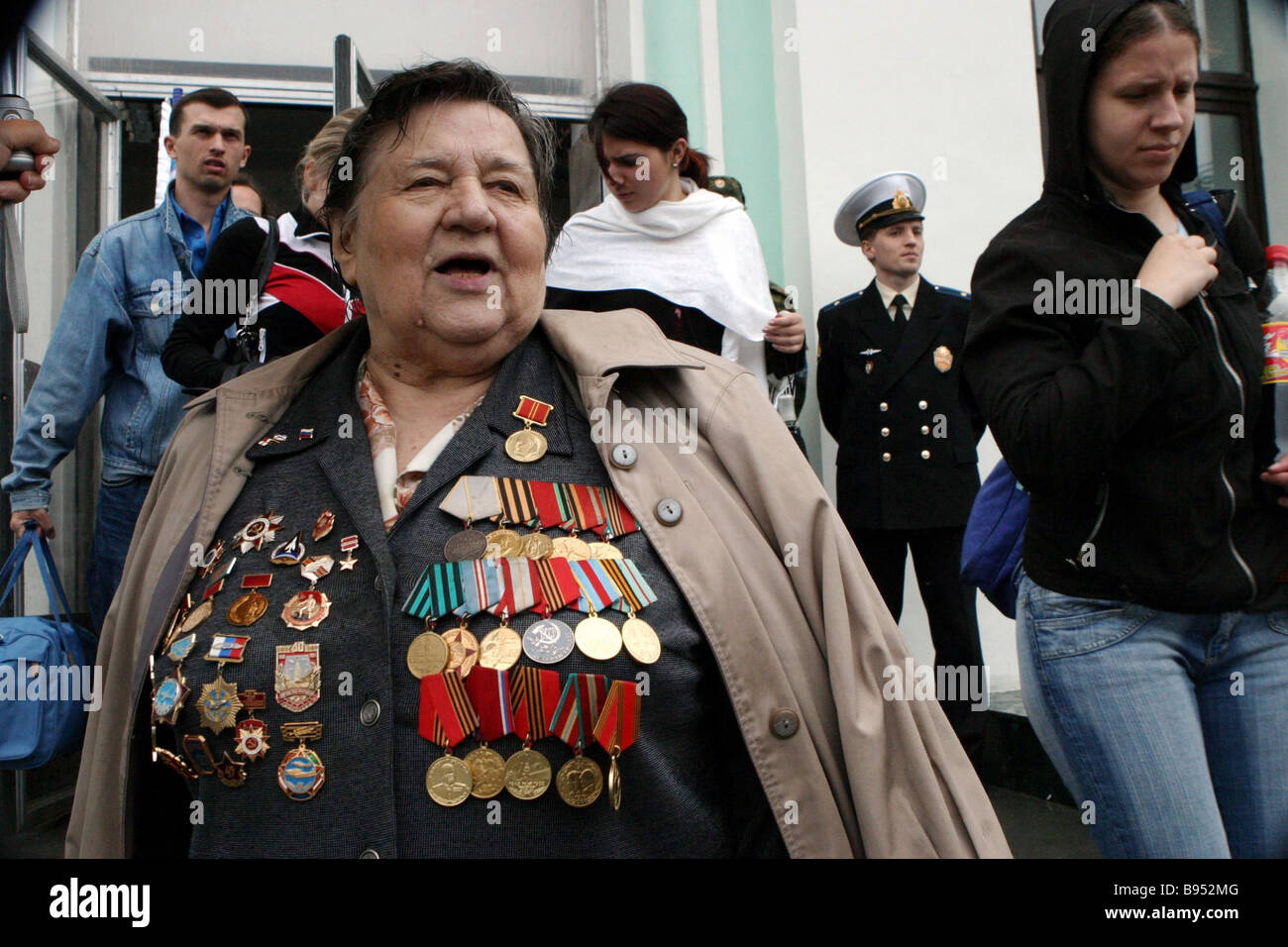 Veteran of the Great Patriotic War 1941 1945 Sergeant Nina Potapova is ...