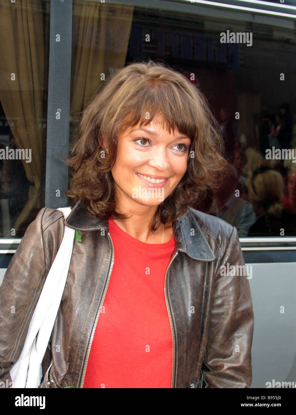 Actress Oksana Korostyshevskaya at the 13th Window to Europe national ...