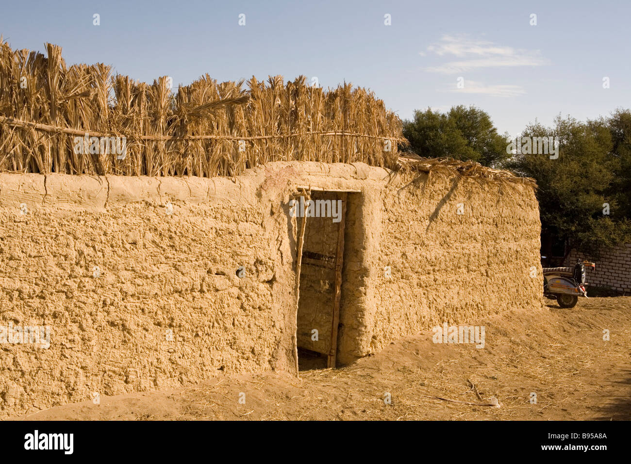 Ancient Egyptian Mud Brick Houses