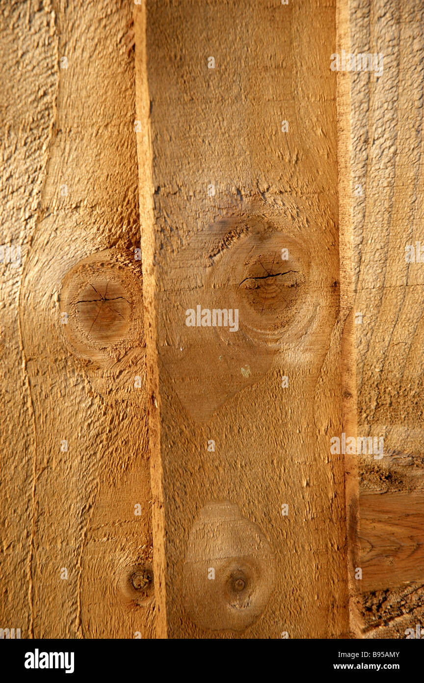 A close up of a wooden fence for background Stock Photo - Alamy