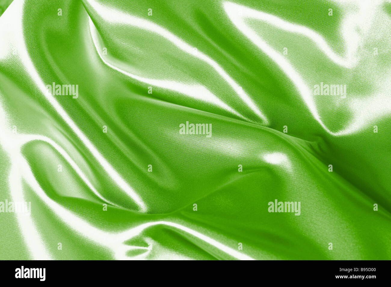 Background of a Green blanket Stock Photo