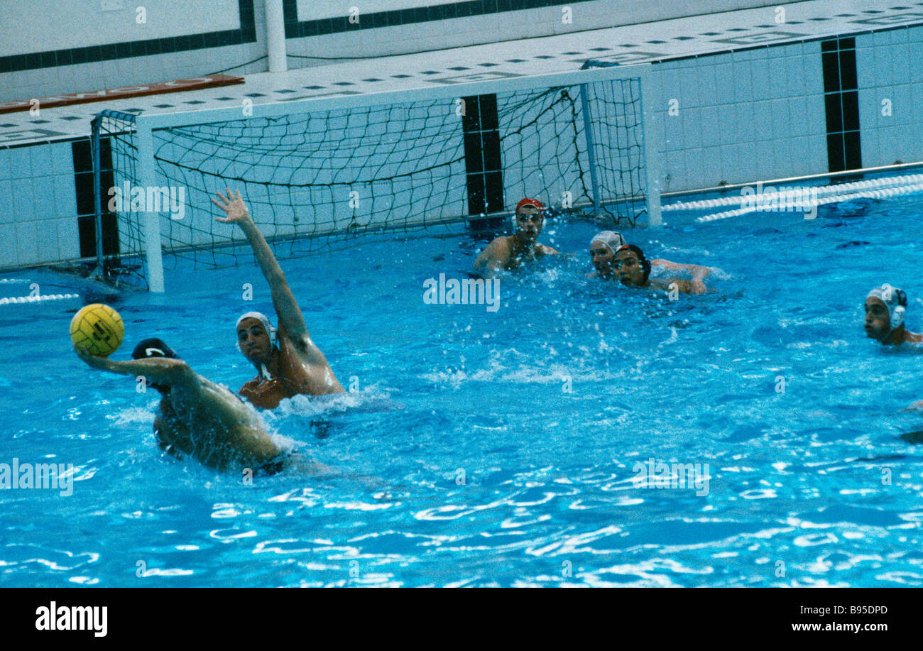 SPORT Water Polo Great Britain v China at the World Student Games in