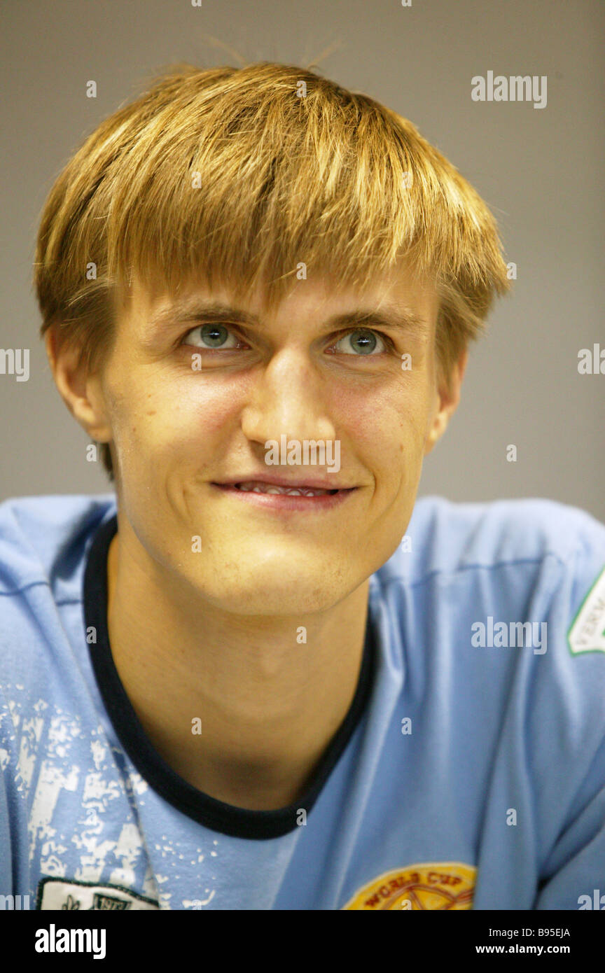 Basketballer Andrei Kirilenko Stock Photo - Alamy