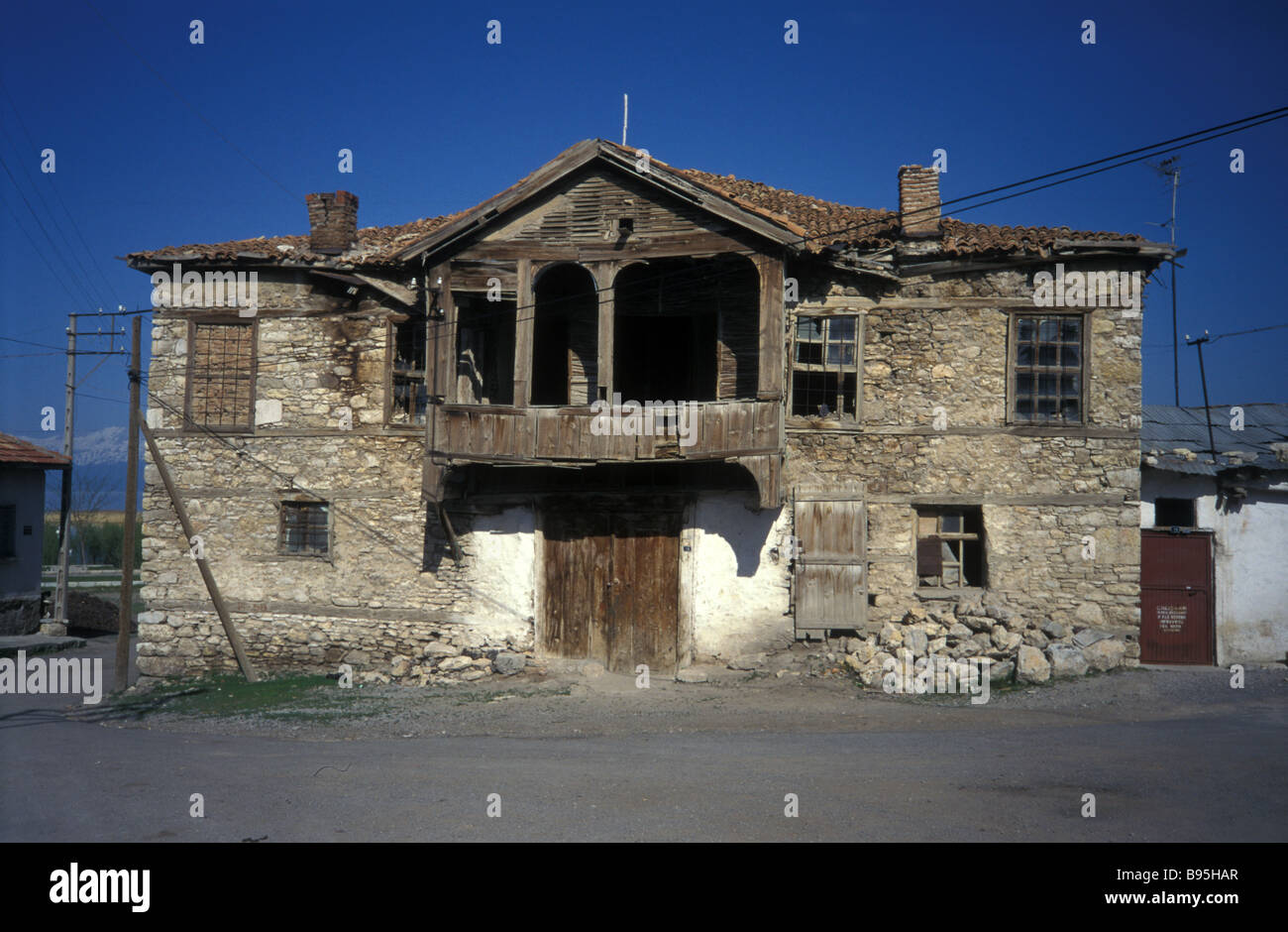 old Ottoman village house Anatolia Turkey Stock Photo