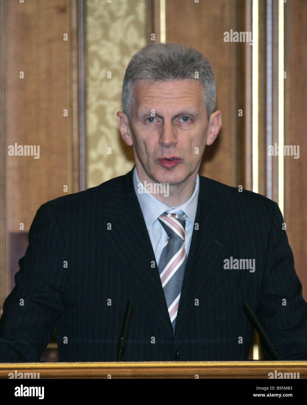 Minister of Education and Science Andrei Fursenko at a government