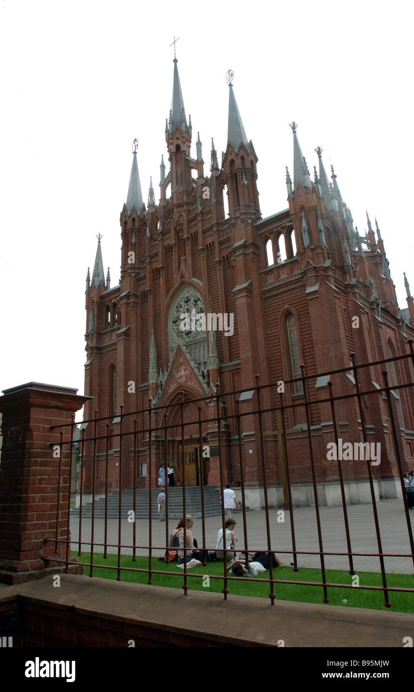 The Immaculate Conception Church Stock Photo Alamy