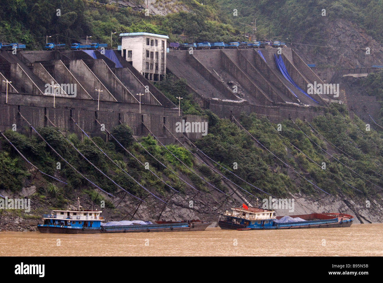Sandaping CHINA Hubei Sandouping Stock Photo - Alamy