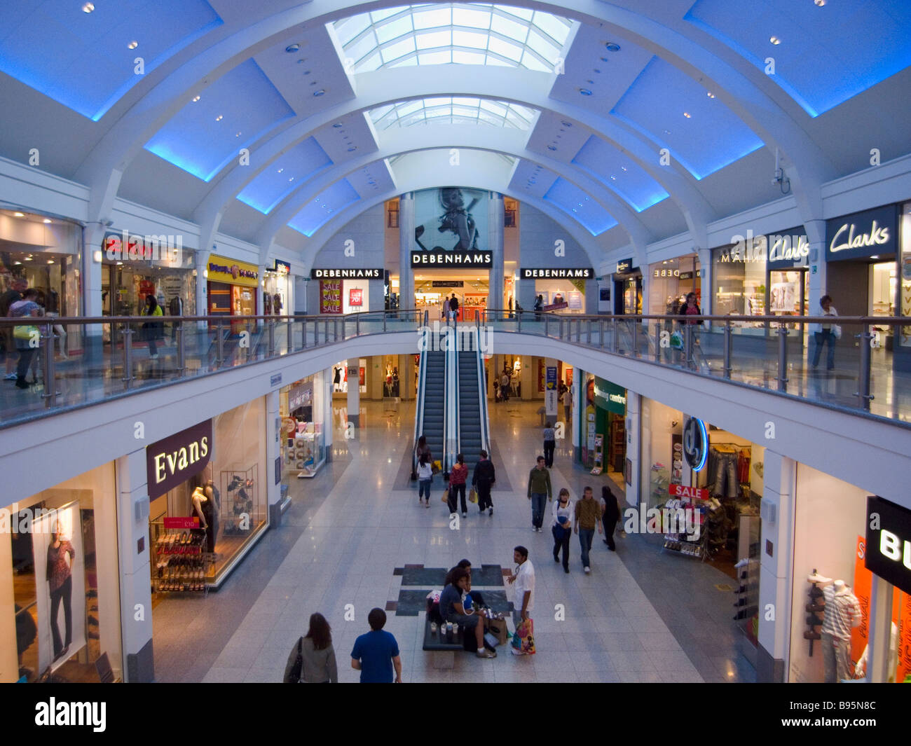 ENGLAND, East Sussex, Brighton, Churchill Square Shopping Centre Interior  Stock Photo - Alamy