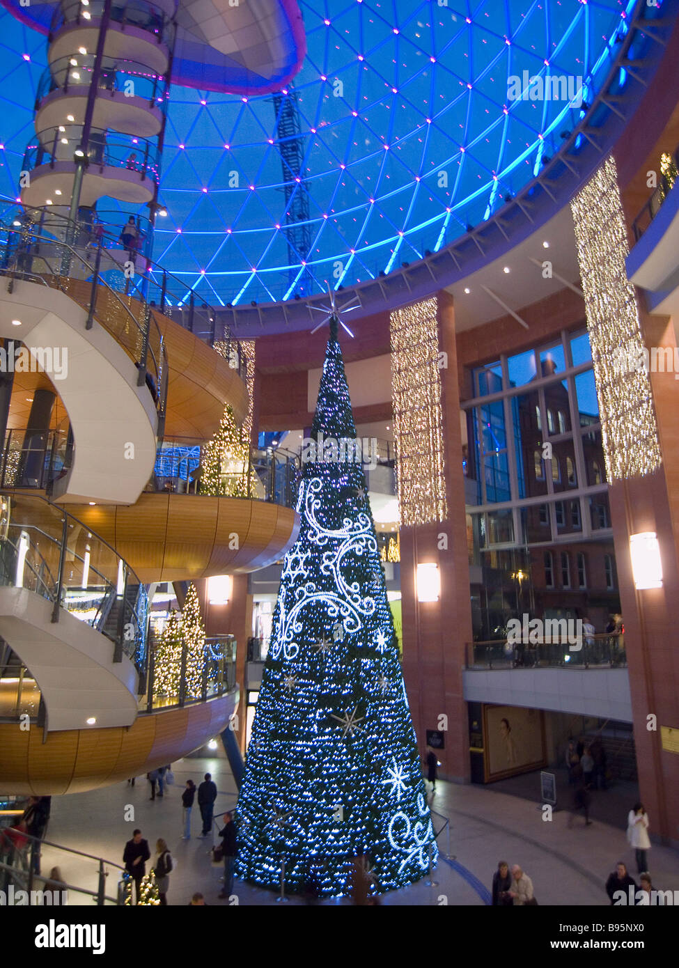 IRELAND North Belfast Victoria Square shopping Centre Christmas Tree