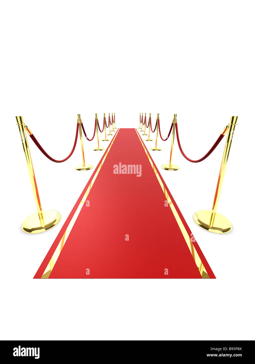 Staircase, red carpet Cut Out Stock Images & Pictures Alamy