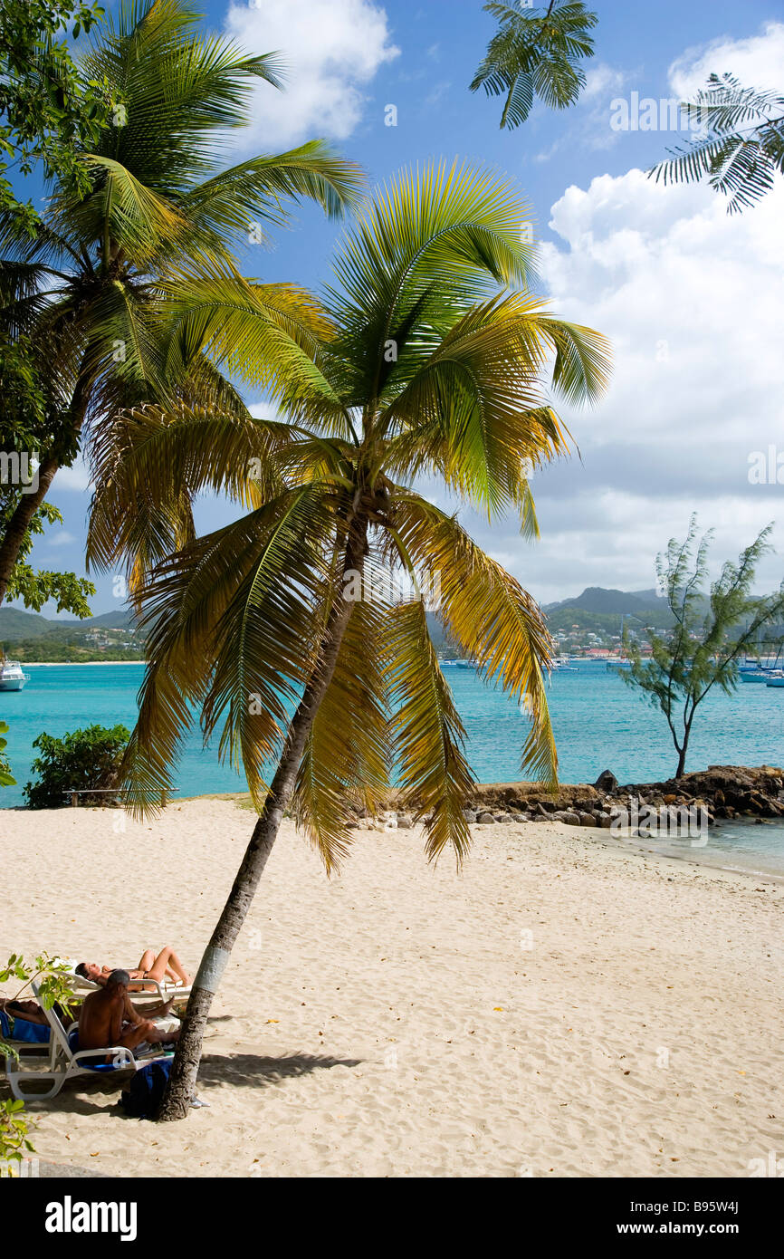 WEST INDIES Caribbean St Lucia Gros Islet Rodney Bay Pigeon Island