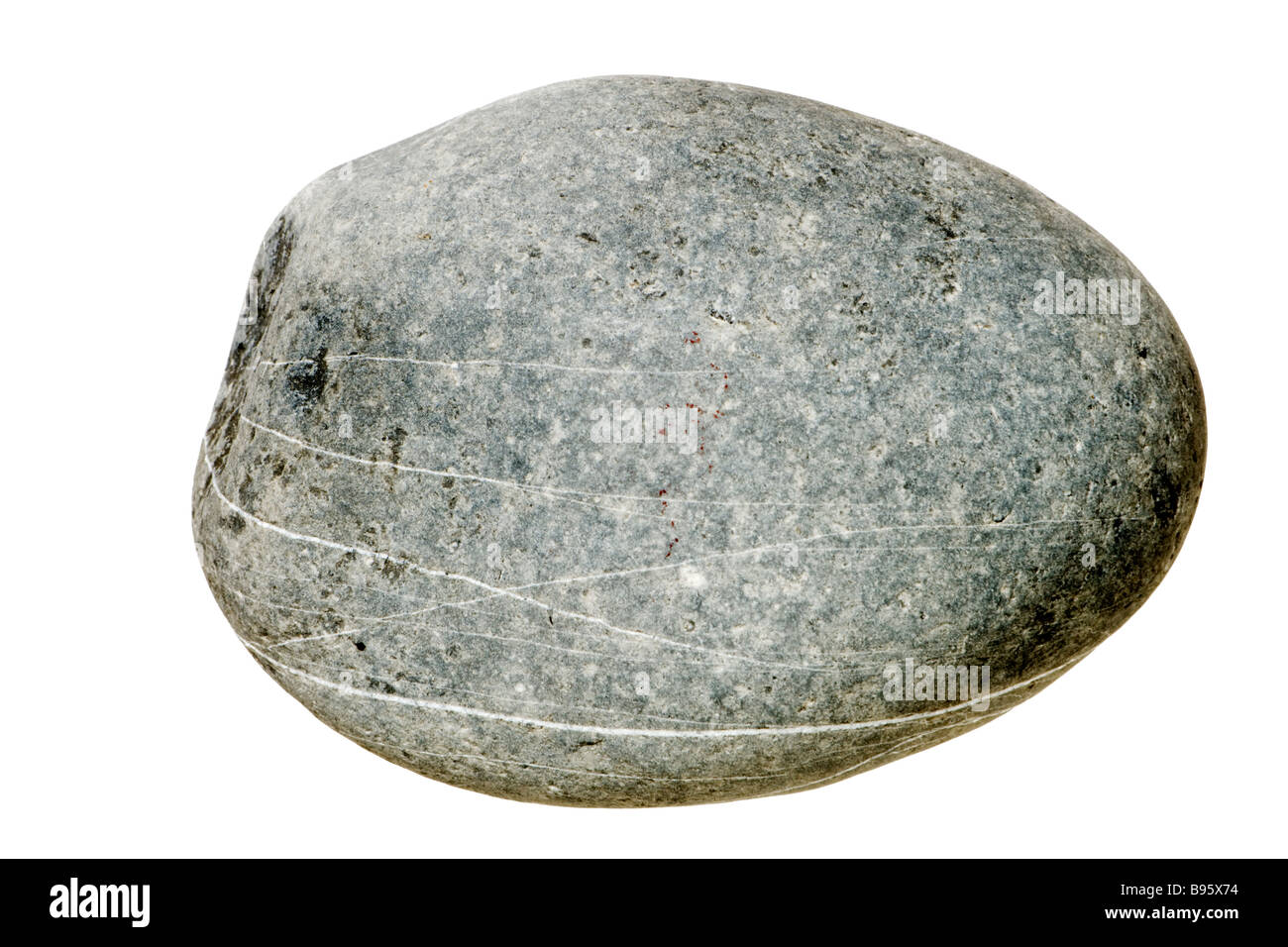 Large pebble (limestone) Stock Photo