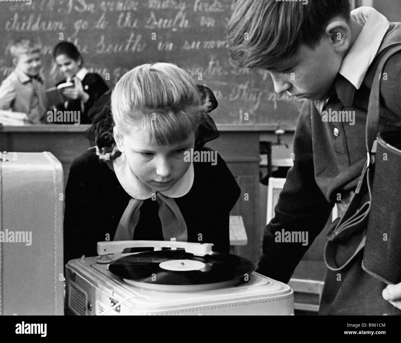 english-lesson-training-listening-skills-stock-photo-alamy