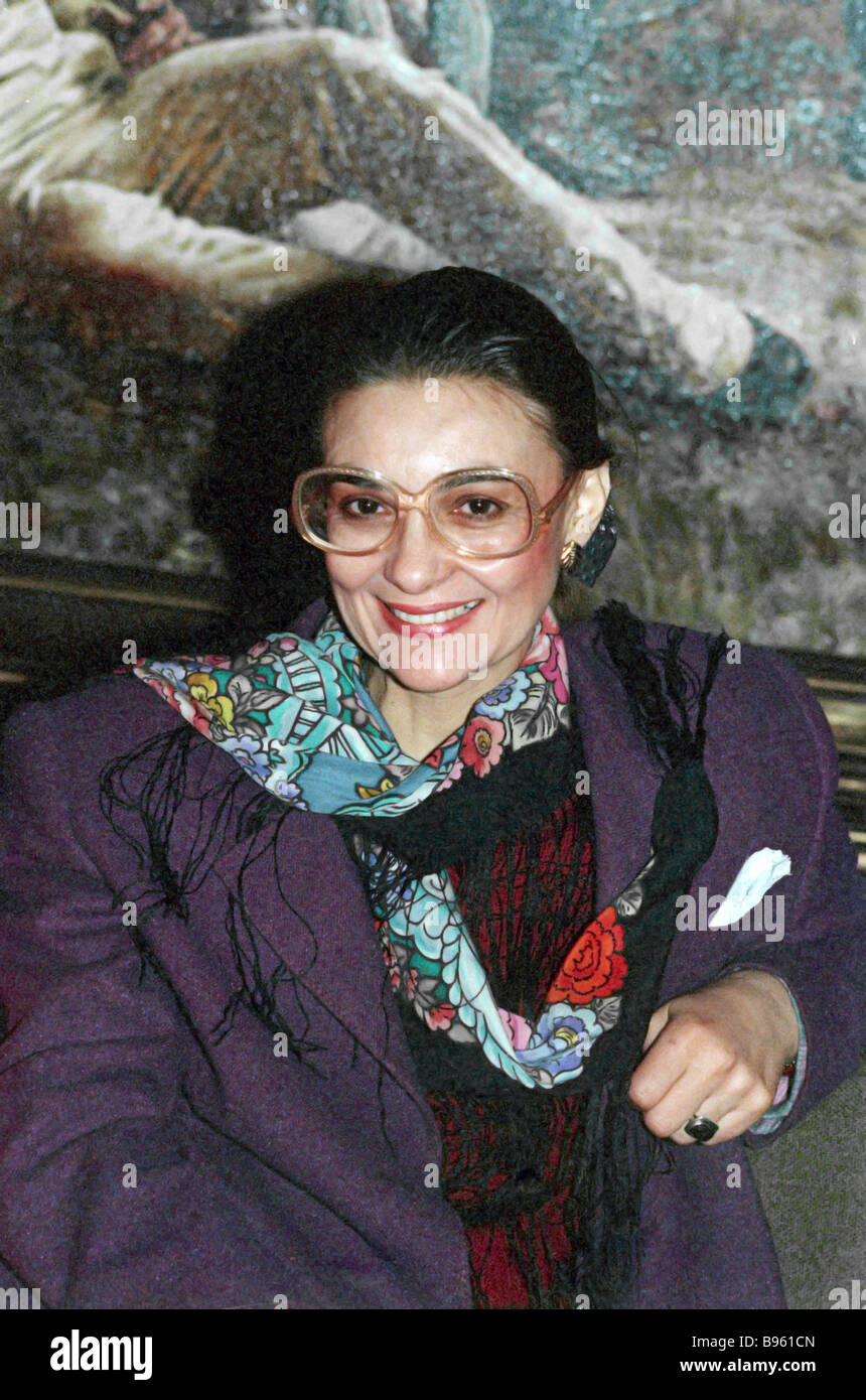 Film actress Svetlana Toma Stock Photo Alamy