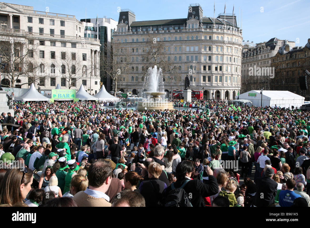 st patricks day trafalgar