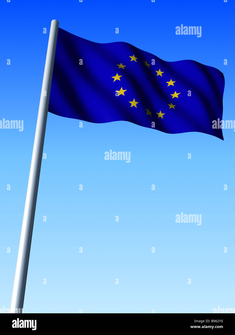 banner of europe Stock Photo