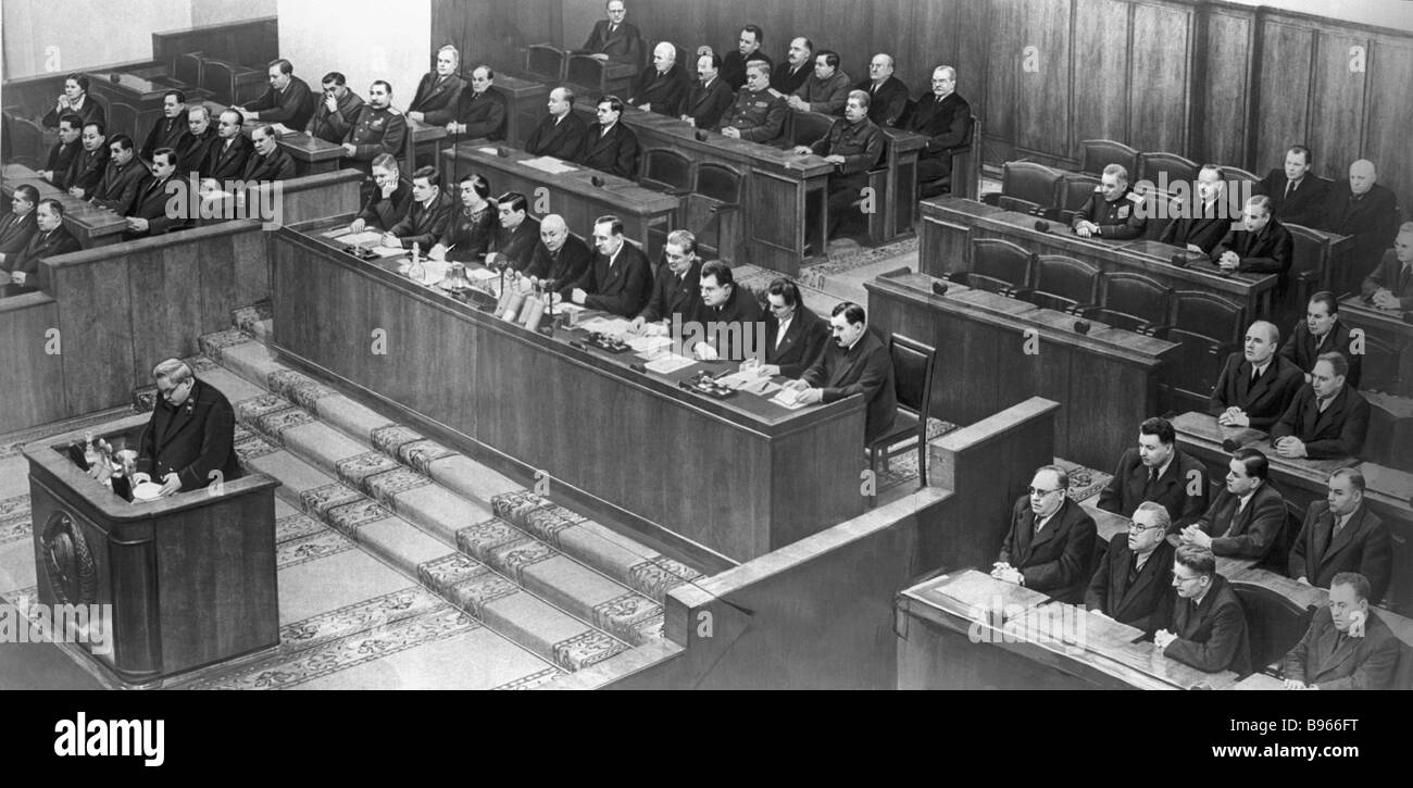 Presidium Soviet Stock Photos & Presidium Soviet Stock Images Alamy