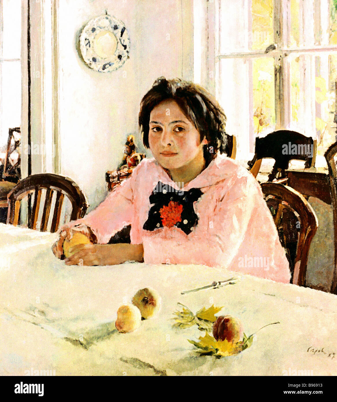 «девочка с персиками». Жанр картины девочка с персиками. В. Валентин серов персики. 1887 год.