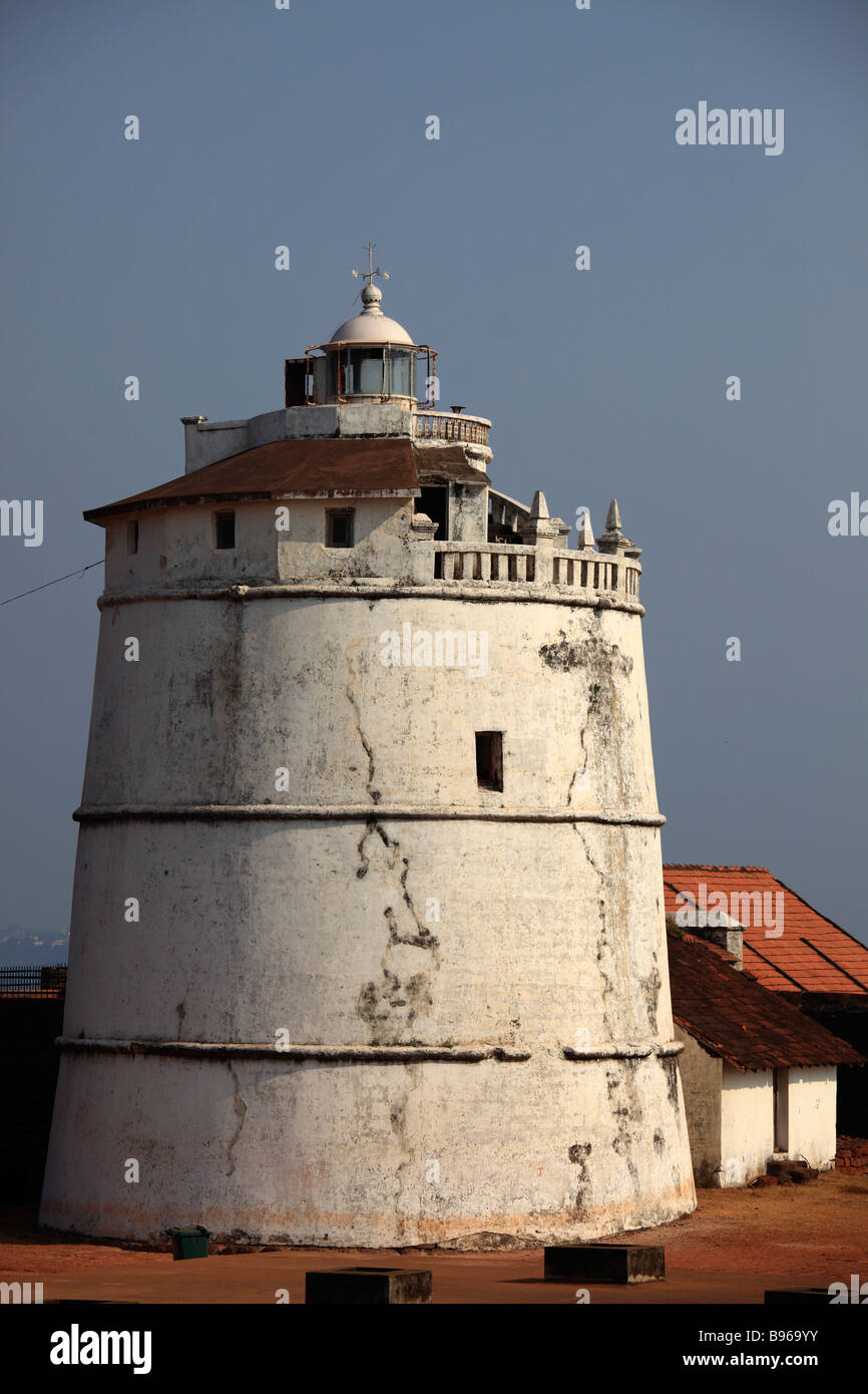 Fort aguada lighthouse vertical hires stock photography and images Alamy