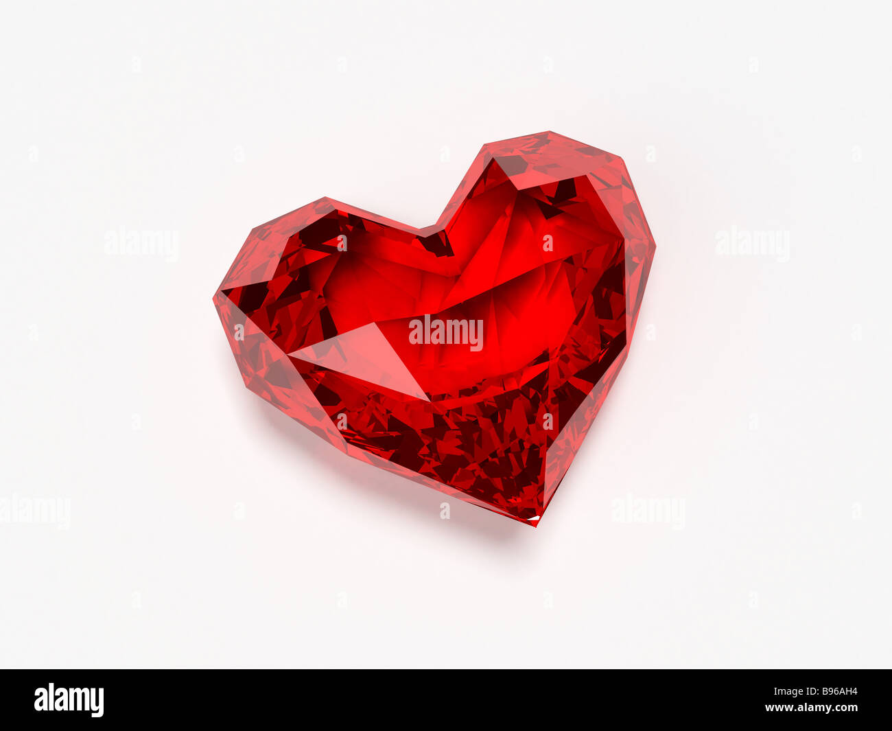 Amscan Red Heart Gem Plastic Scatter