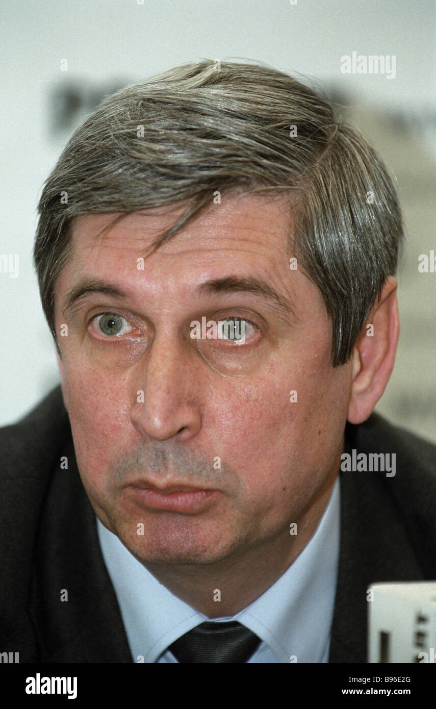 Ivan Melnikov member of the Russian Communist Party Duma faction Stock ...