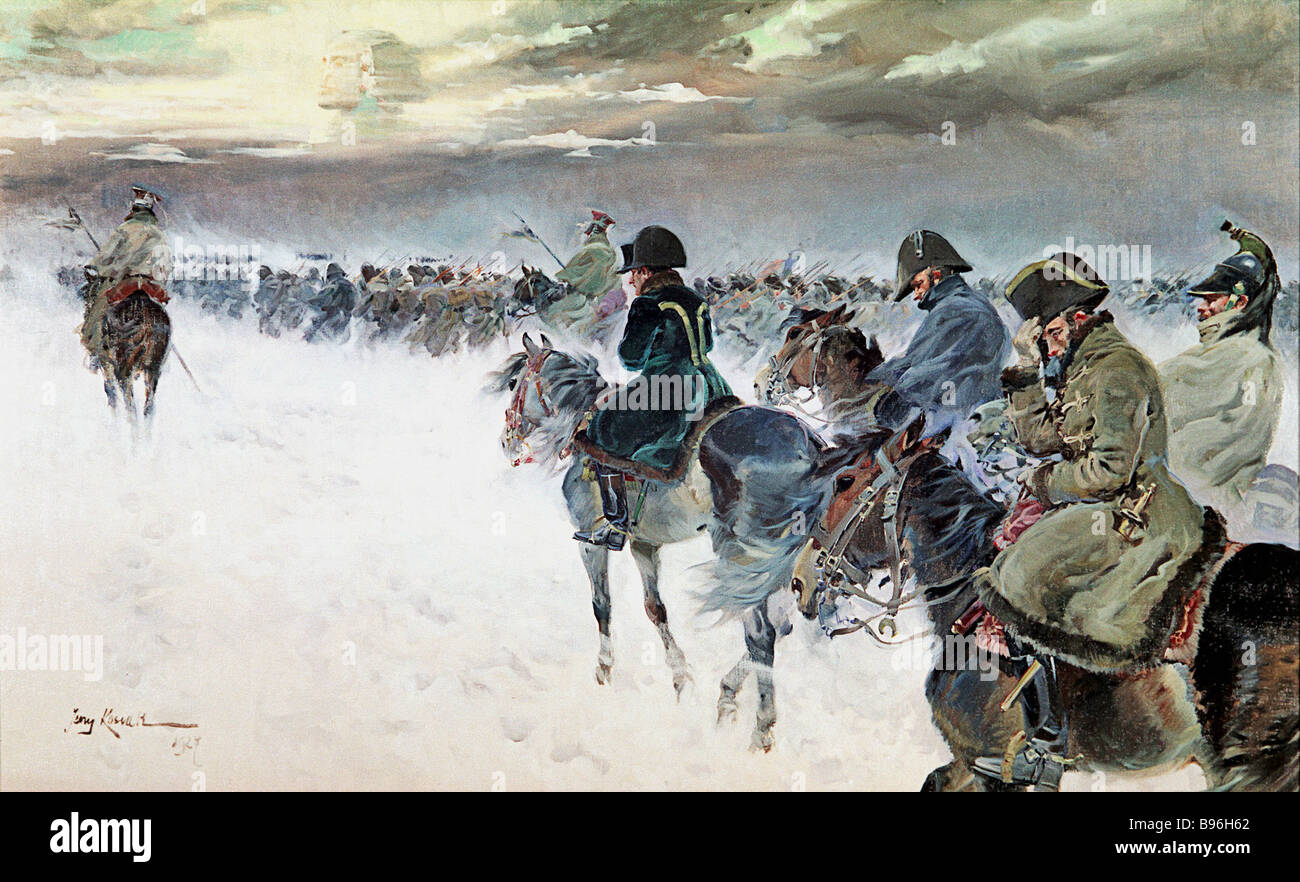 26 декабря 1812 года. отступление французов 1812. бегство французов из москвы 1812. отступление наполеона 1812. разгром наполеона 1812.