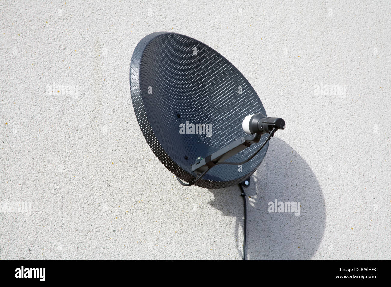 Satellite dish side of house hi-res stock photography and images - Alamy