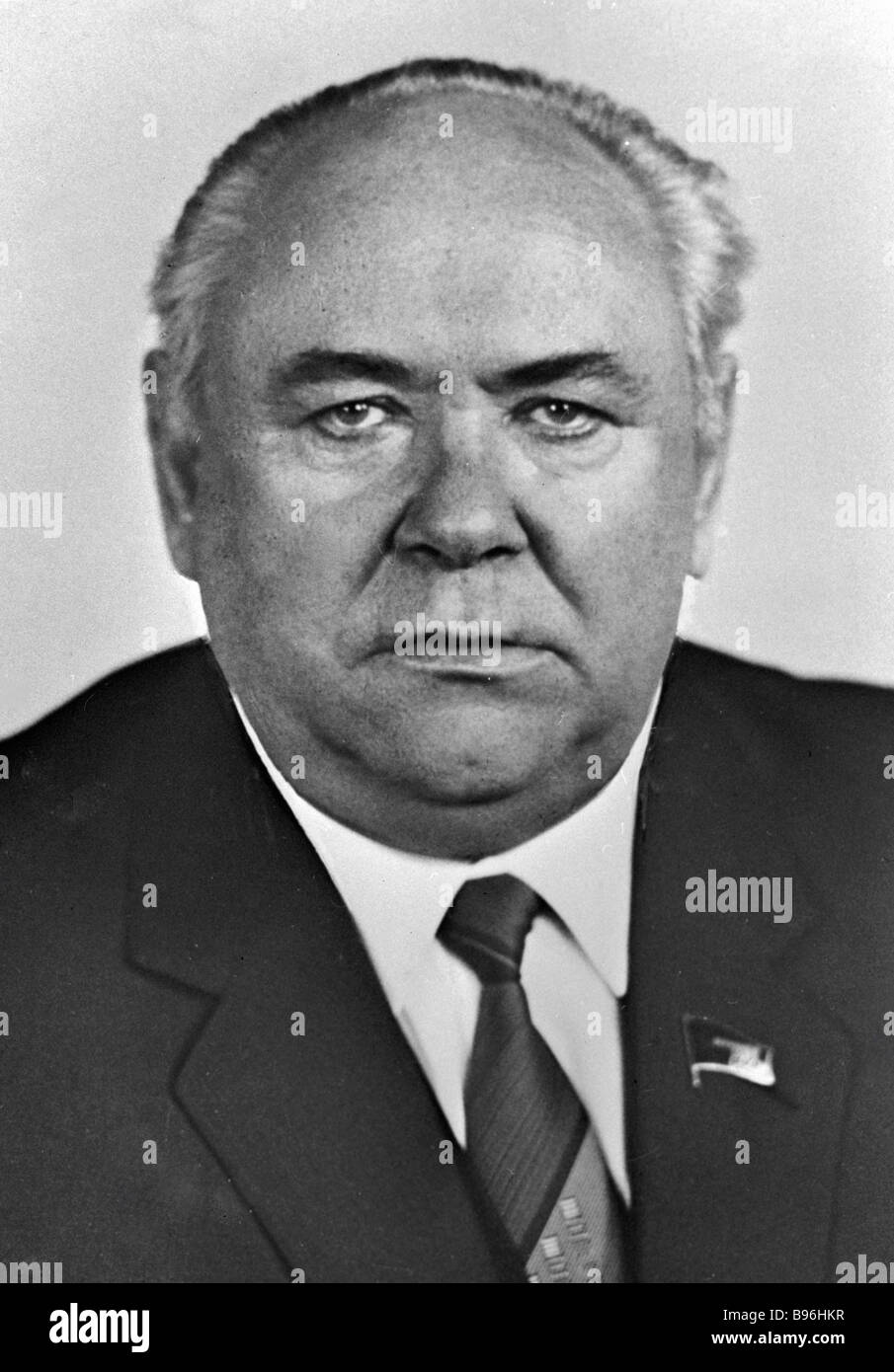 Member of CPSU CC Political Bureau Viktor Nikonov Stock Photo Alamy
