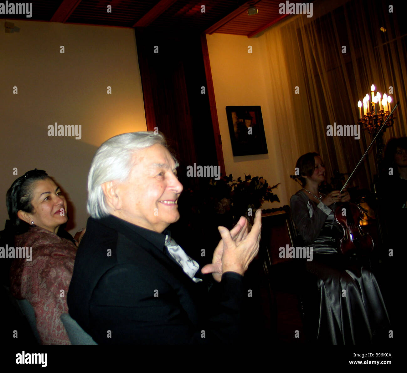Yury Lyubimov artistic director of the Moscow based Taganka Theater 