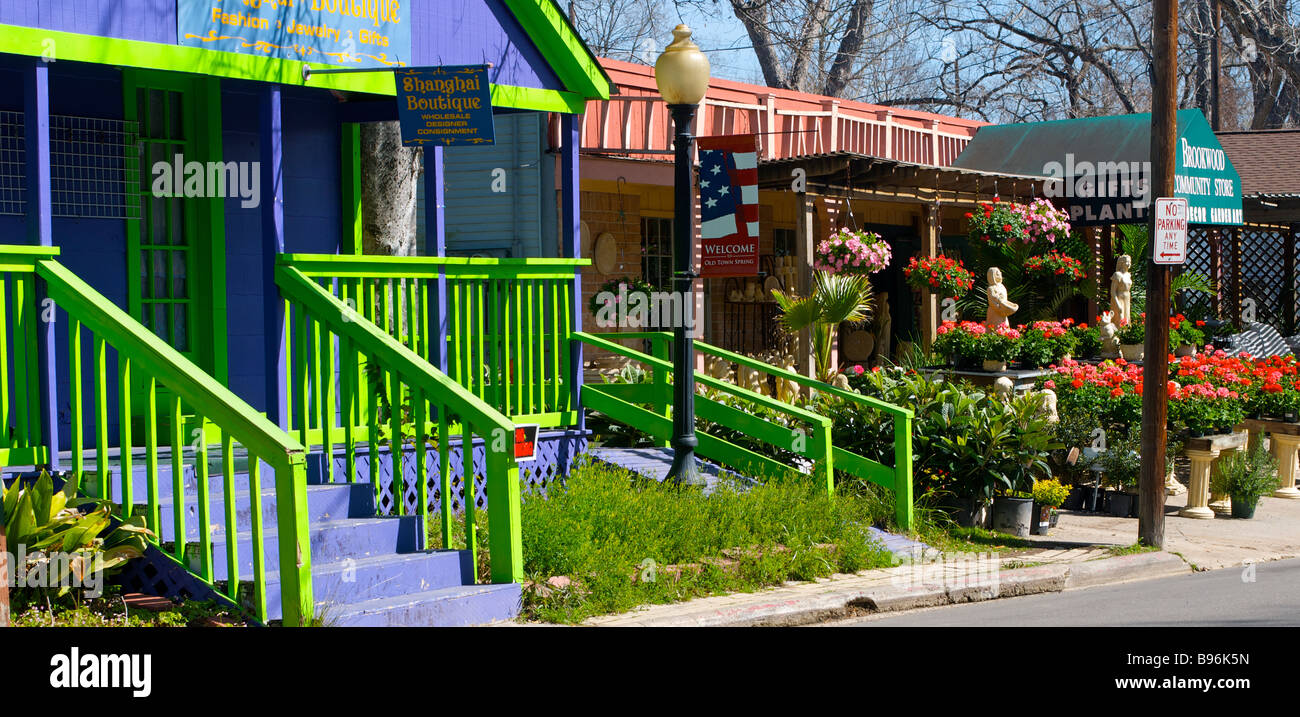 One Of Many Shops In Old Town Spring Part Of Spring Texas Stock Photo 
