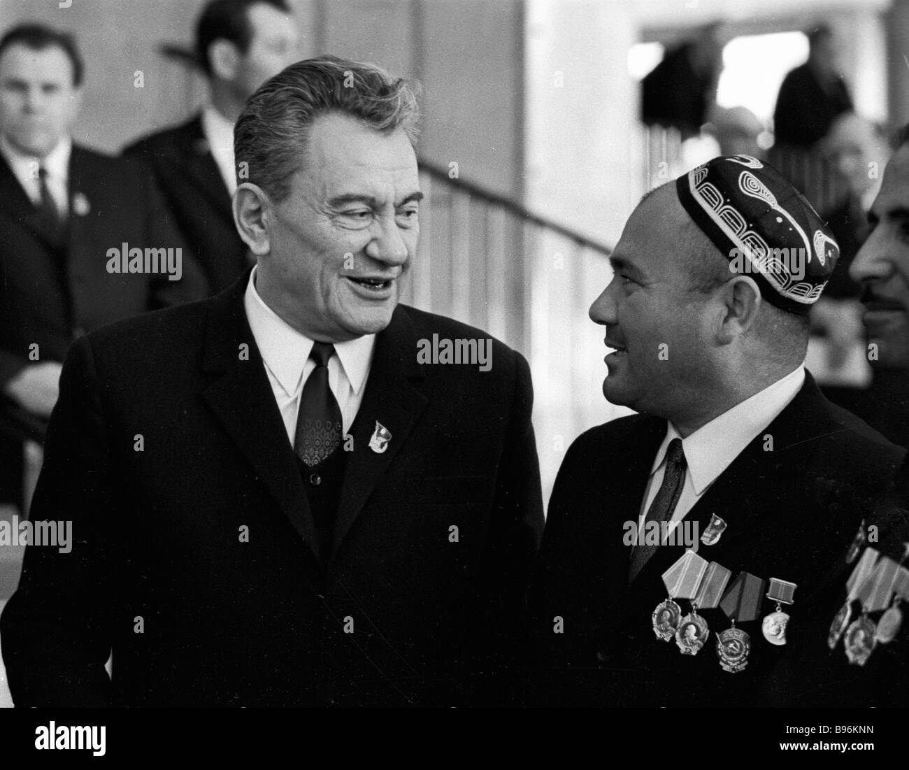 The Kazakhstan Communist Party s First Secretary Dimash Kunayev left ...