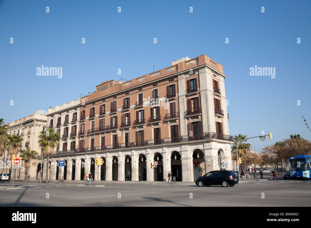 Apartment Building, Old Town, Barcelona, Spain Stock Photo Alamy