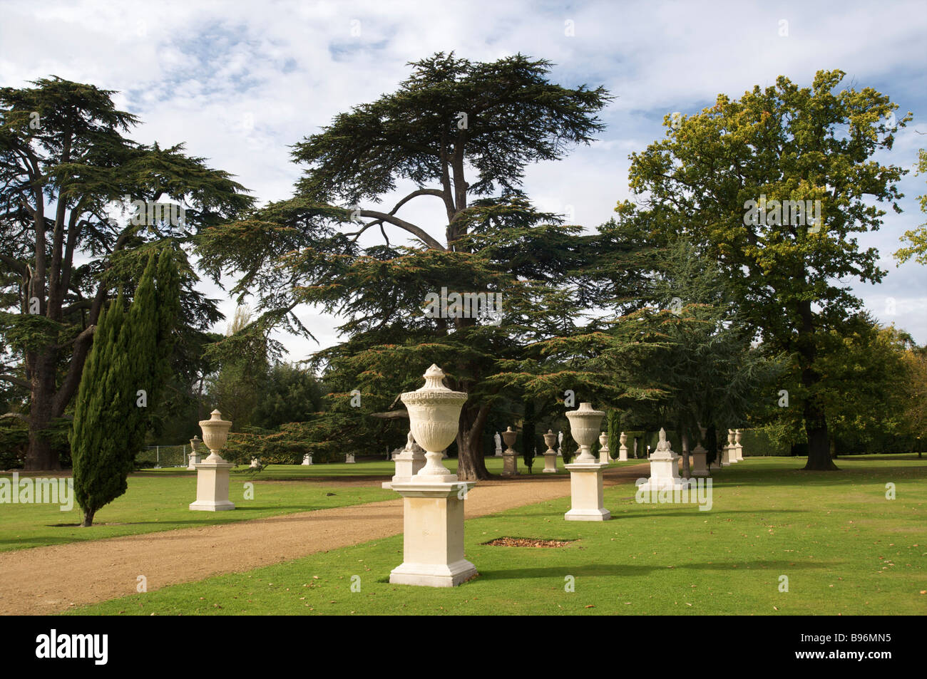 Ornamental Gardens of Chiswick House in West London Stock Photo Alamy