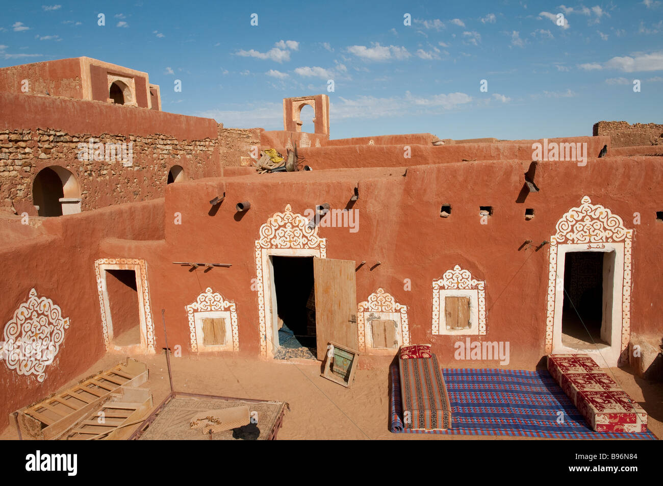 Western Africa Mauritania Far South East Oualata Desert town Stock Photo